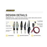 CLICK'n'RIDE LED Indicator detailed Infographic