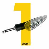 single CLICK'n'RIDE LED turn signal