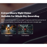 INNOVV K6 Motorcycle Front and Rear Camera