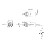 Scottoil Micro vSystem Motorcycle Chain Oiler