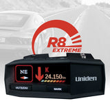Uniden R8 Long Range Detector With GPS