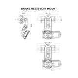Quad Lock Brake Reservoir Mount