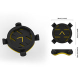 Beeline Moto Strap Mount dimensions