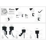 Cobrra Nemo 2 Holder for Steering Handlebars 22mm - NDN2-S