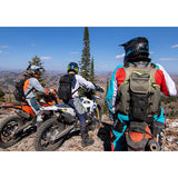 Klim Arsenal Vest in use out on the trails