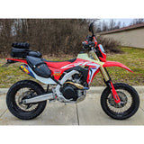 Giant Loop Mojavi Saddlebag fitted to bike