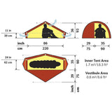 Hilleberg Akto Tent specs