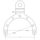 RAM Fuel Tank Ball Base - Large