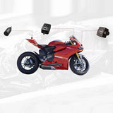 INNOVV K5 Motorcycle Front and Rear Camera placement on a motorcycle