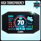 TRIUMPH TIGER 900 RALLY / PRO 2020+ NANO GLASS Dashboard Screen Protector + X2 fitting kits