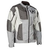 Klim Dakar Jacket (series #2) in gray side angle view