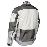 Klim Dakar Jacket (series #2) in grey side angle back view