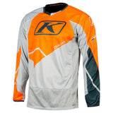 Klim Dakar Jersey (series #8) striking petrol front view