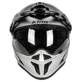 Klim Krios Karbon Helmet white front view