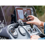 Quad Lock 360 Single Pivot Arm in use in car