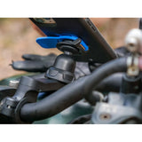 Quad Lock 360 Single Pivot Arm up close on a bike