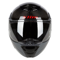Klim TK1200 Helmet red and black front view