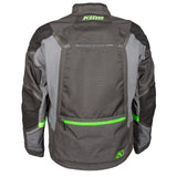 Klim Baja S4 Jacket grey and hi vis back