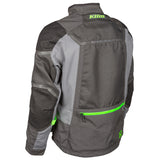 Klim Baja S4 Jacket grey and hi vis side view