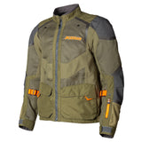 Klim Baja S4 Jacket sage hi vis front view