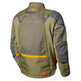 Klim Baja S4 Jacket sage hi vis rear view