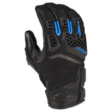 Klim Baja S4 Gloves blue and black 