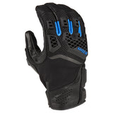 Klim Baja S4 Gloves blue and black