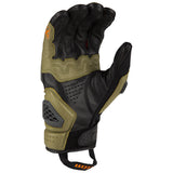 Klim Baja S4 Gloves sage hi vis, palm view