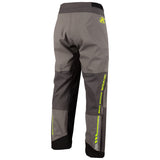 Klim Enduro S4 Pants grey and green rear view