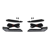 Barkbusters LED Handguard Lights disassembled