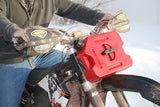 RotopaX DLX Pack Mount fitted to bike