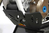 Husqvarna Bash Plate AX1425 BLK - FE250/350s 17-22 fitted to bike close up
