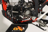 Beta Bash Plate AX1555 BLK - 350 to 500RR 20-22 fitted to Beta motorbike