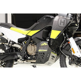 Husqvarna Bash Plate AX1622 BLK - Norden 901 22-23 fitted to bike