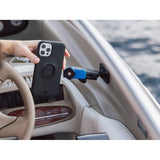 Quad Lock 360 Lever Head showing use in a car