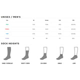 Bridgedale StormSocks (Midweight / Knee Length) sizing