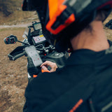 Cardo PackTalk Edge KTM on the trails used with app