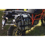 Giant Loop MotoTrekk Panniers fitted to bike