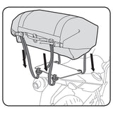 Giant Loop Tillamook Dry Bag installation fitting diagram
