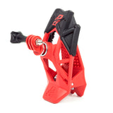 Gripper GoPro Helmet Mount in red
