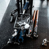 IPONE Fork Fluid Racing Grade 3 in the workshop
