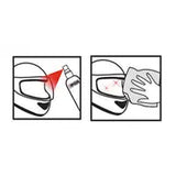 IPONE Helmet Kit rain off application process