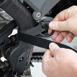 Kriega OS Base Dirtbike fitting to bike