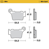 Moto-Master Oversize Rear Brake Kit (KTM, Husqvarna)