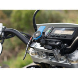 Quad Lock 360 Lever Head on a motorcycle