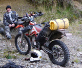 AltRider Hemisphere Saddlebag fitted to a bike