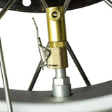 Motopressor Clip On 90 Degree Valve Extension in use on a valve
