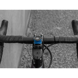 Quad Lock Handlebar Stem Mount mounted view from bike seat