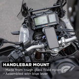 Quad Lock Motorcycle Mount on bike