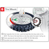 TUbliss installation - tyre mount